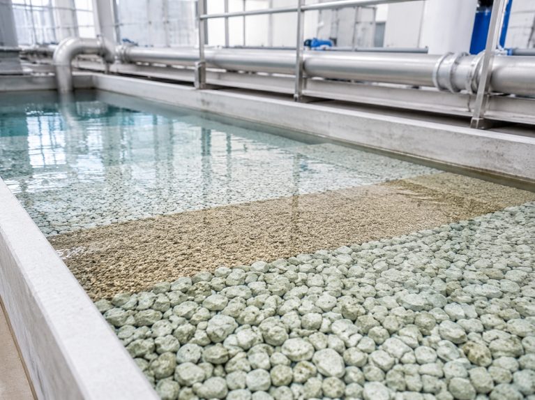 青山区水处理除氨氮沸石滤料